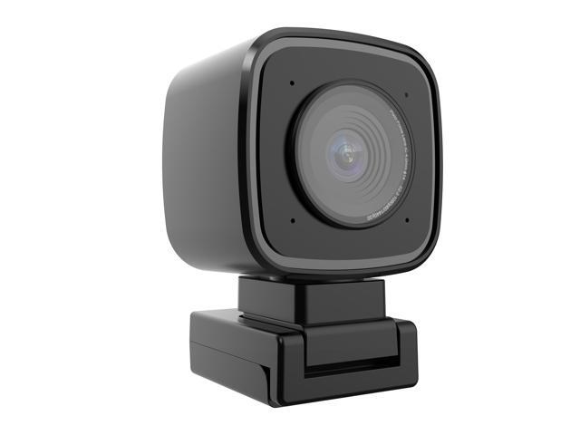 Pixio StreamCube Webcam Professional 1440p WQHD Premium Web Camera Always Focus Technology - Works With OBS Twitch Zoom Teams Meet For Live Streaming, Gaming, PC And Mac