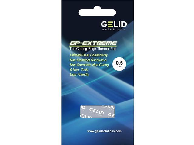 Gelid Solutions GP-Extreme 12W-Thermal Pad 80x40x0.5mm. Excellent Heat Conduction, Ideal Gap Filler. Easy Installation - 1 Pack