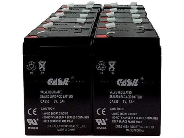 12 Pack Casil 6v 5ah 4 5ah 4ah For Wildgame Innovations Feeder