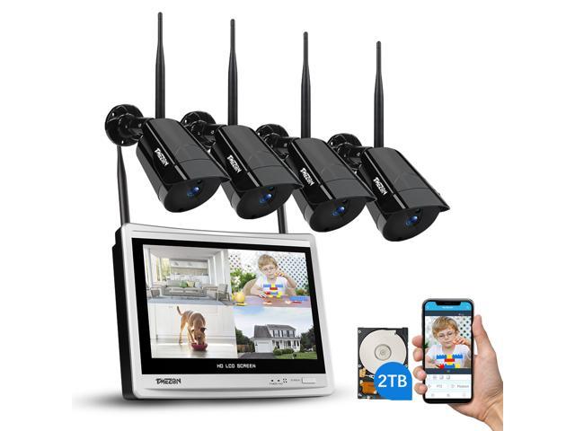 4 channel 1080p wireless security system