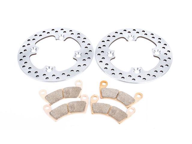 2016 Polaris Sportsman 570 Mid Size Front Brake Rotors and MudRat Brake Pads