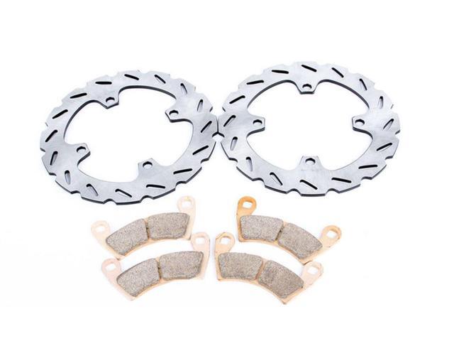 Rear MudRat Stainless Steel Brake Rotors 2016 Polaris Ranger Crew XP 900-5