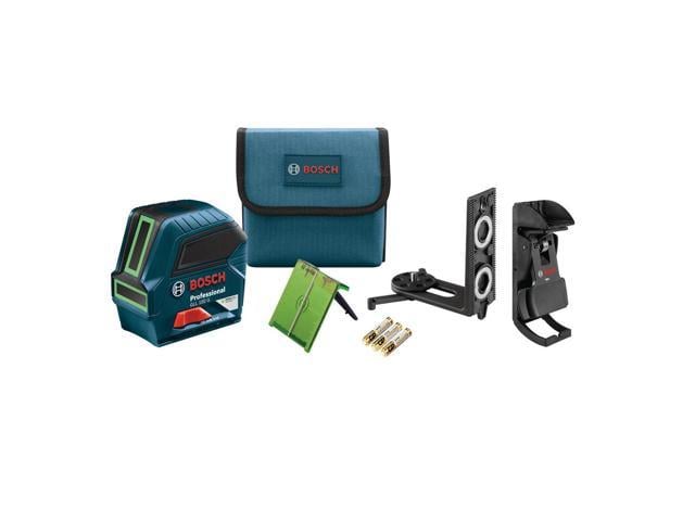 Bosch Gll 100 G Green Beam Self Leveling Cross Line Laser Newegg Com