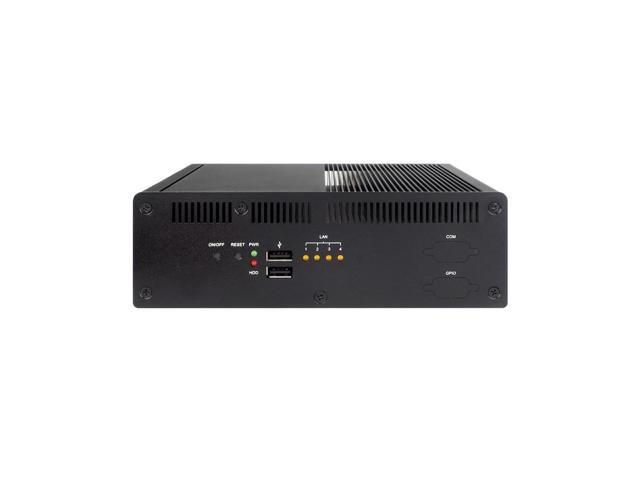 Jetway HBFDF731T2-3965-B Fanless Kaby Lake-U Mini PC, Quad LAN, TPM 2.0 ...