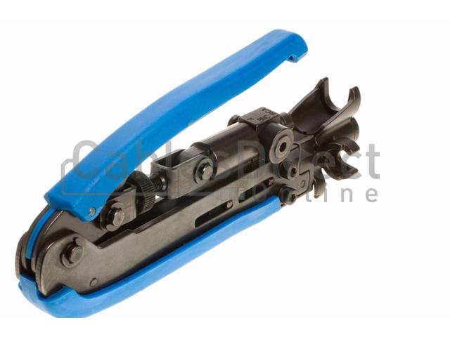 Coax Compression Crimping Tool F BNC RCA Crimper RG59 RG6 Cable Connectors