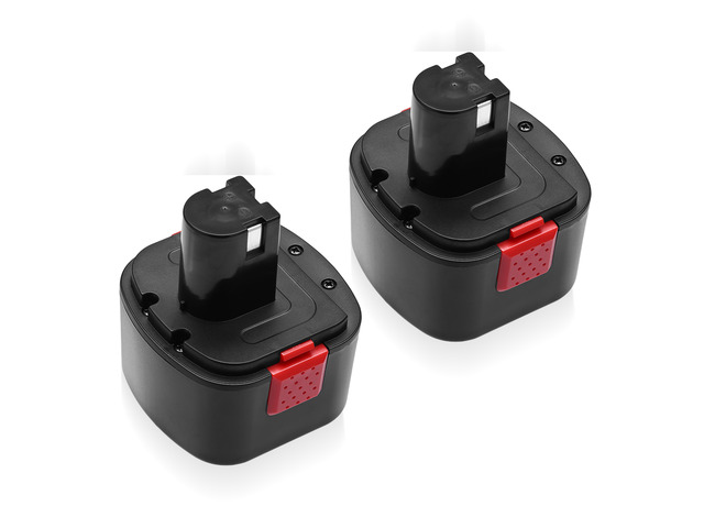 Powerextra Ersatzakku Für Lincoln Fettpressen – 12V, 3000mAh, Ni-MH | 2 Stück, Kompatibel Mit LIN-1200/1240/1242/1244