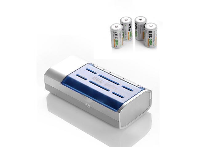 rechargeable c batteries 4 pack