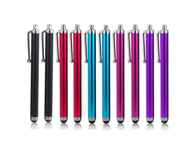 Blijkbaar Durf Kreta Stylus Pen, 10-Pieces Colorful Universal Touch screen Pen for iPhone iPad ipod  Touch Samsung Galaxy Nexus LG HTC Smartphones Tablets - Newegg.com