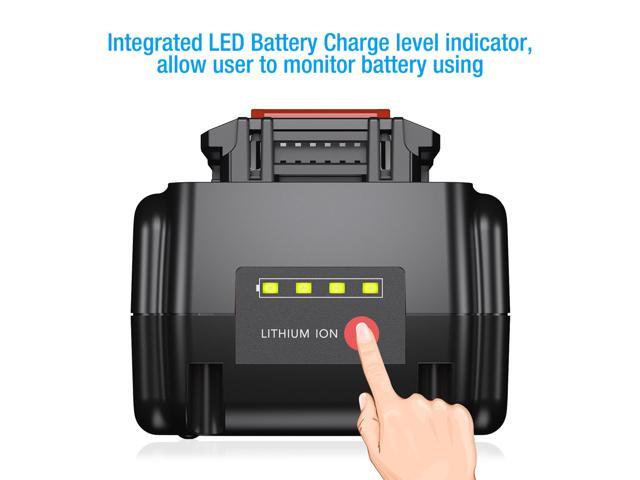 Powerextra 40 Volt MAX 3000mAh Replacement Battery for Black&Decker LBX2040  LBXR36 40V Power Tool Lithium ion Battery 