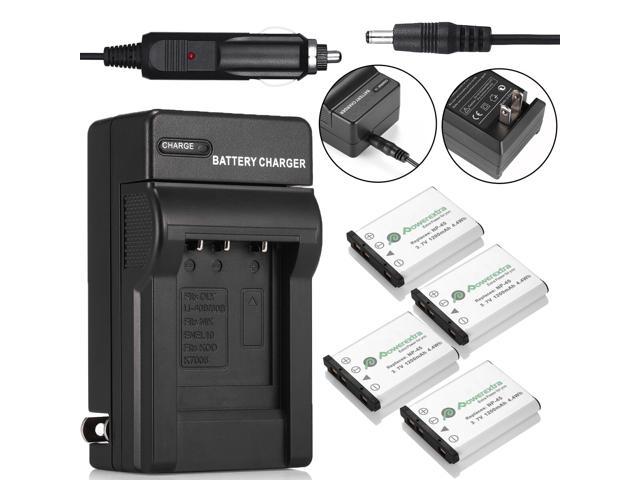 F Powerextra 2 X Battery And Dual Lcd Charger For Fujifilm Np-45A Np-45B Np-45S 