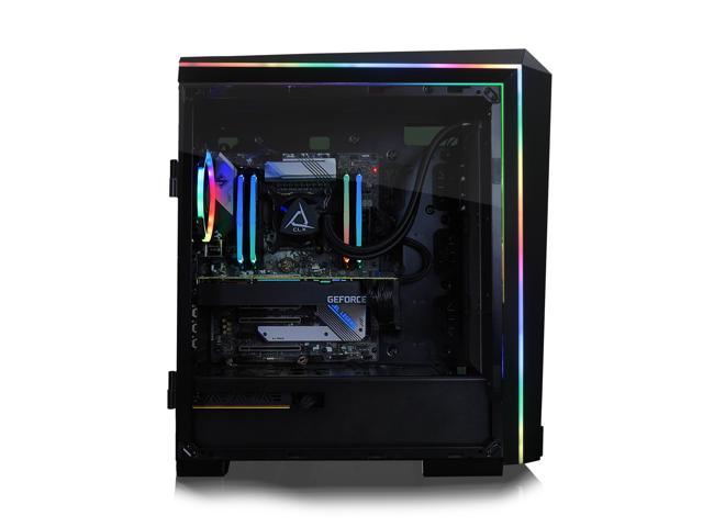 CLX SET Gaming Desktop - Liquid Cooled - Intel Core i9 10980XE 3.00 GHz  18-Cores Processor, 64GB DDR4 Memory, GeForce RTX 3090 24GB GDDR6X  Graphics, 1TB SSD, 6TB HDD, WiFi, Windows 11 Home 64-bit 