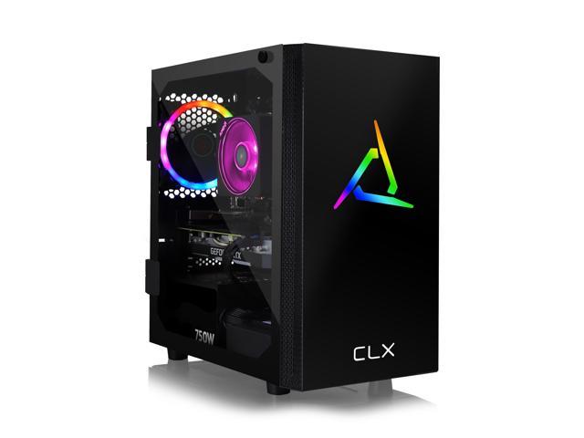 CLX SET VR-Ready Gaming Desktop - AMD Ryzen 9 3900X 3.8GHz 12-Core Processor, 16GB DDR4 Memory, GeForce RTX 2060 6GB GDDR6 Graphics, 480GB SSD, 3TB HDD, WiFi, Windows 11 Home 64-bit