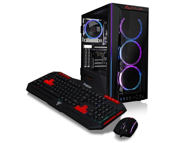 CLX Set Gaming Desktop w/Intel Core i9 10850K Processor， 32GB