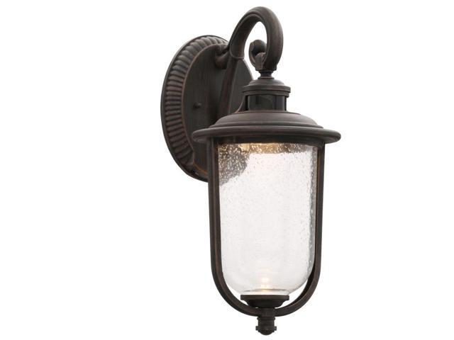 Hampton Bay Perdido Rust Led Outdoor Motion Sensor Wall Mount Hampton Bay Perdido Rust Led Outdoor Motion Sensor Wall Mount Lantern