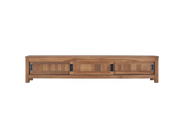 vidaXL TV Stand TV Unit Sideboard TV Console Media Cabinet Solid Teak Wood - Newegg.com