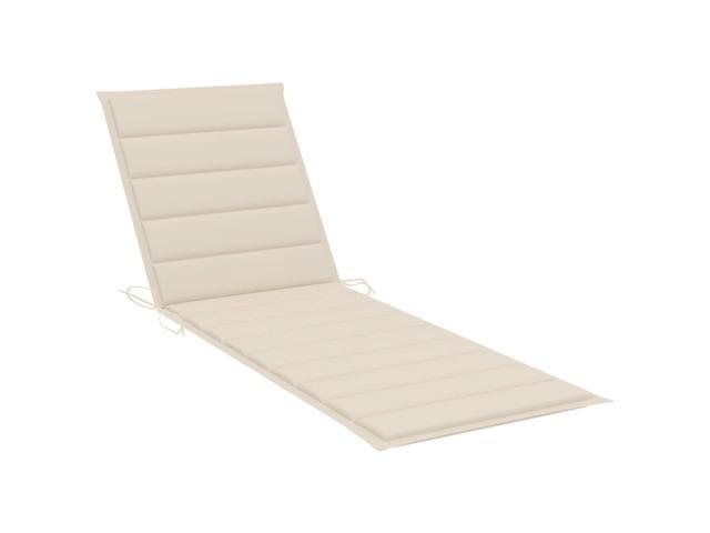 cream sun lounger cushion