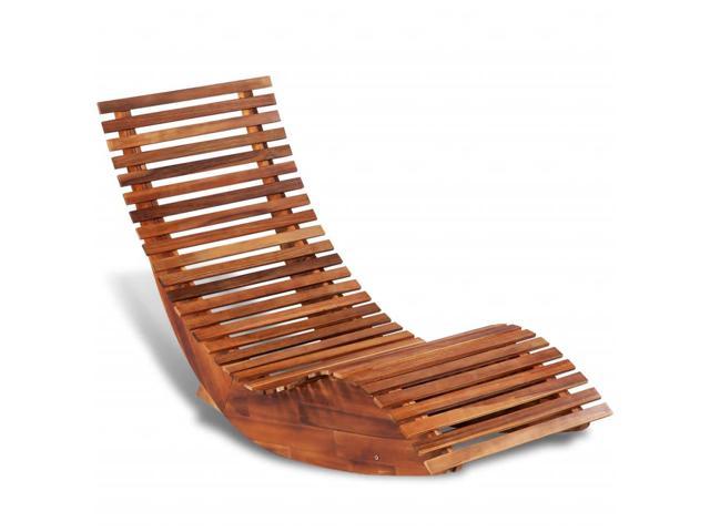 sun lounger wood