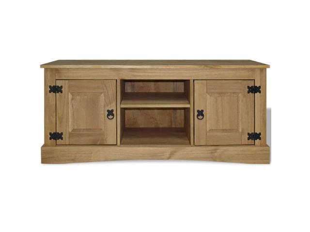 vidaXL TV Cabinet Mexican Pine CORONA Range Stand Unit Media Center Sideboard for sale online 