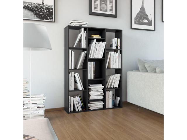 Vidaxl Room Divider Book Cabinet 13 Compartments Black