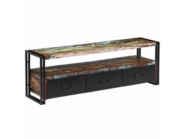 Vidaxl Tv Cabinet With Drawers Solid Reclaimed Wood 47 2 Home Vidaxl Tv Cabinet With Drawers Solid