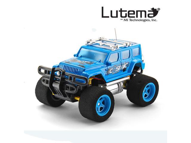 blue remote control truck