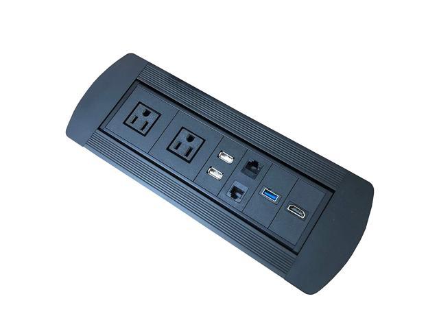 Pwr Plug Connectivity Box Power Hub Module Conference Table In