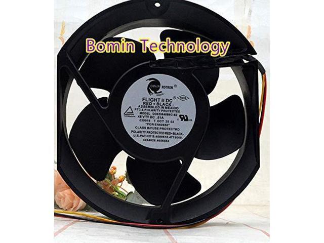 Bomin Technology for Commroton 48V 0.51A 17251 DD523648B6C-E2 17CM Metal Telecom Cabinet Fan