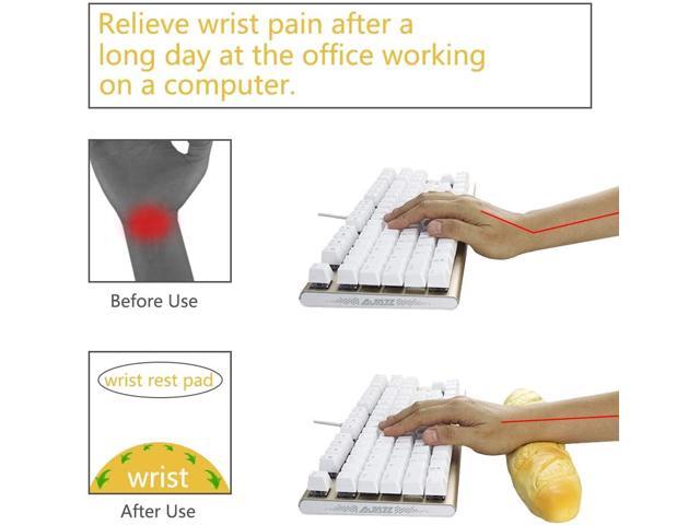 baguette keyboard wrist rest