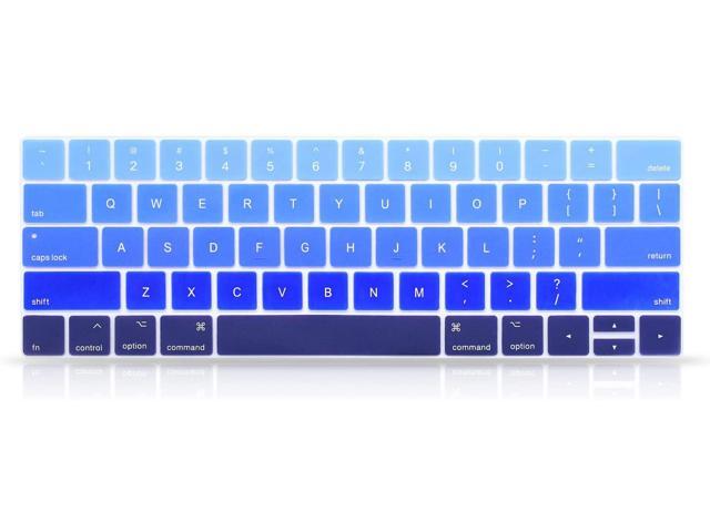 HOT BLUE Keyboard Cover for Macbook Pro 13" A1708 NO Touch Bar Release 2016 
