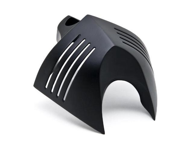 Krator Black Big Twin Horn Cover Stock Cowbell Horns Compatible with 1996-1999 Harley Davidson Motorcycles 