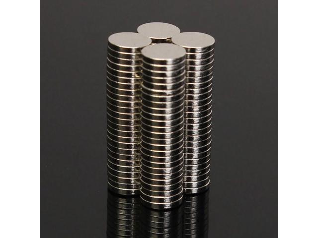 100pcs 4 x 2mm Neodymium Disc Super Strong Rare Earth N52 Small Fridge Magnets 