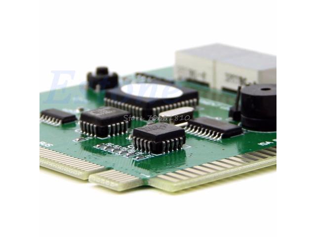 SAUJNN 4Digit PC Computer Diagnostic Card Motherboard Mainboard Post Tester PCI ISA Z17 Drop Ship