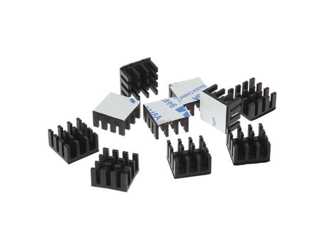 12pcs Computer Cooler Radiator Aluminum Heatsink Heat sink for LED Electronic Chip Heat dissipation Cooling Pads Rolldaso