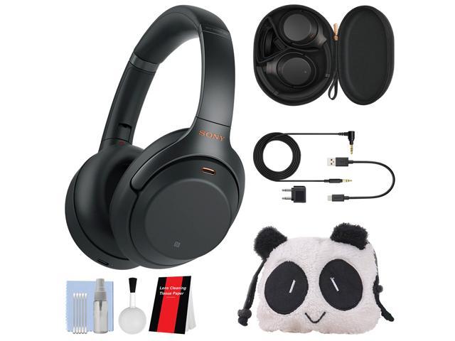 Sony WH-1000XM4 Wireless Noise-Canceling Over-Ear Headphones Black