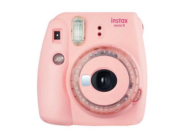 Instax Mini 9 Clear Instant Print Camera With 10 Shots Flamingo Pink Fujifilm 