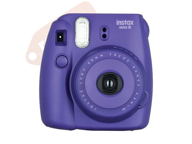 etiquette suspensie Bedenk Fujifilm Instax Mini 8 Instant Film Camera (Grape) - Newegg.com