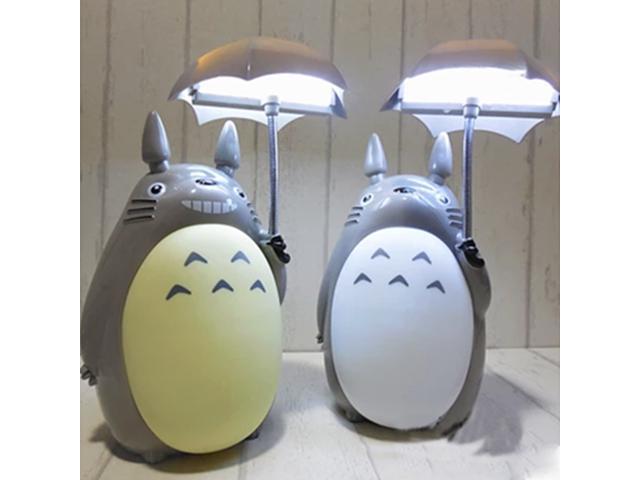 Totoro Lamp Led Night Light Abs Reading Table Desk Lamps For Kids