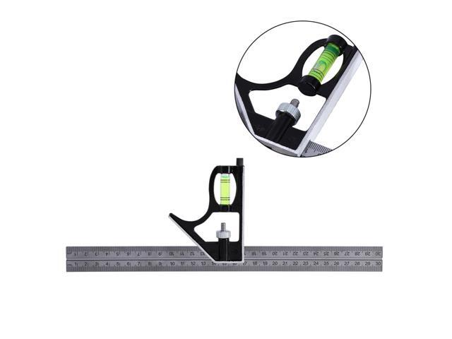 300mm Professional Combination Square Adjustable Head 45° /& 90° Angles 12/"