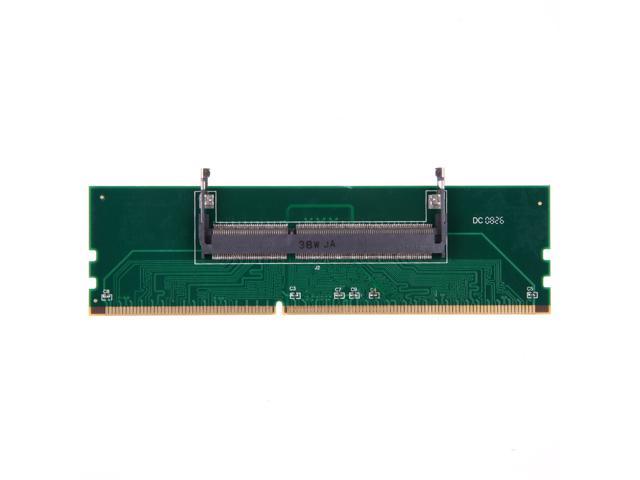 KESOTO 2Pack DDR3 Laptops to Desktop Memory RAM Connector Adapter Memory 