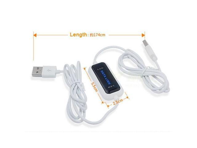 USB PC To PC Online Share Sync Link Net Direct Data File Transfer Bridge Adapter 