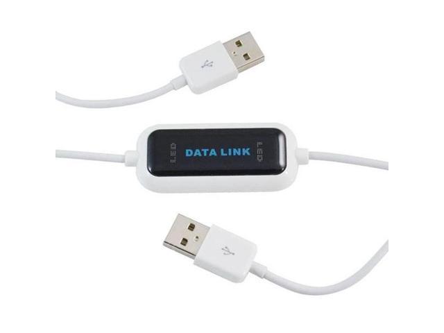 Easy Copy USB 2 PC To PC Two Computer Data Link File Transfer Share Bridge Cable 