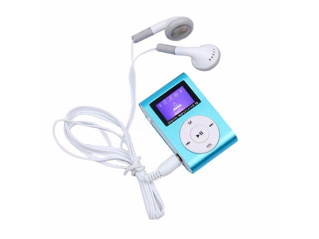 Charging Cable BUNDLED ITEMS Mini Metal Clip MP3 Player W/ Earbuds