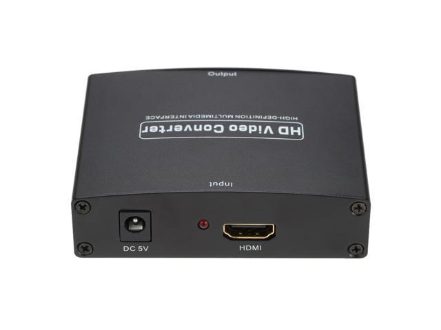 AV S-video TO HDMI Component HD HDTV Video Audio Converter Adapter F PS3 TV STB