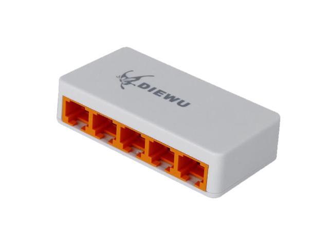 10//100Mbps Ethernet 8-Port Network Switch HUB Desktop Fast LAN Switcher Adapter