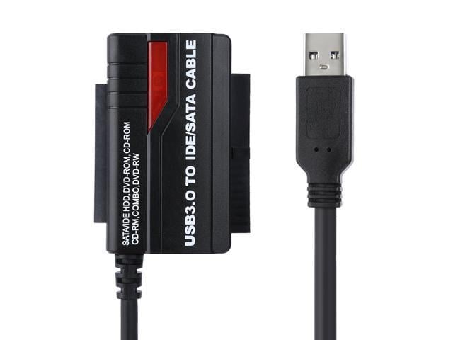 USB 3.0 to eSATA Female Plug Converter Portable Adapter for 2.5" 3.5" Hard Drive 