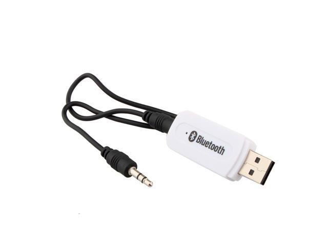 USB Cable Wireless Bluetooth Adapter 3.5mm AUX Audio Stereo For Car