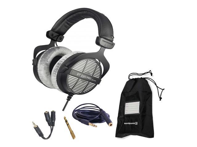 Beyerdynamic DT 990 Pro 250 Ohm Headphones with Splitter and 3-Year Warranty