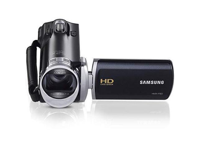 Samsung HMX-F90 HD Camcorder (Black) Standard Kit - Newegg.com