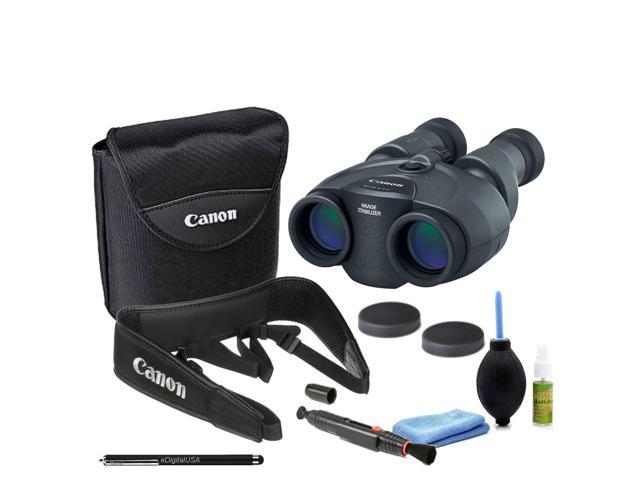 Canon 10x30 is II Image Stabilized Binocular Starters Bundle