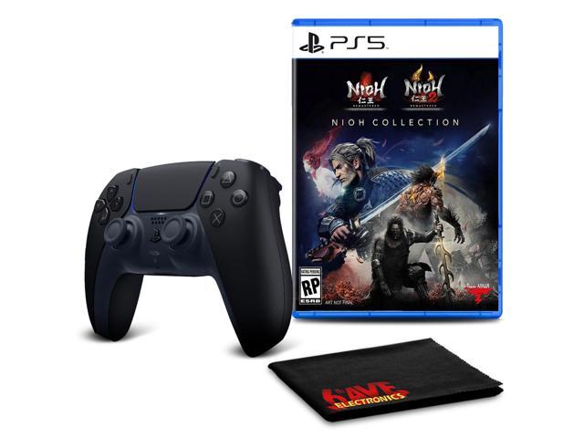 PS5 DualSense Wireless Controller (Midnight Black)  with Nioh Collection